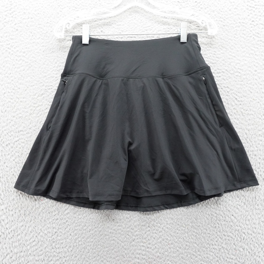 Calia Women Black Birdie Skort Active Golf Tennis Skirt WCG17020 Size Small NEW